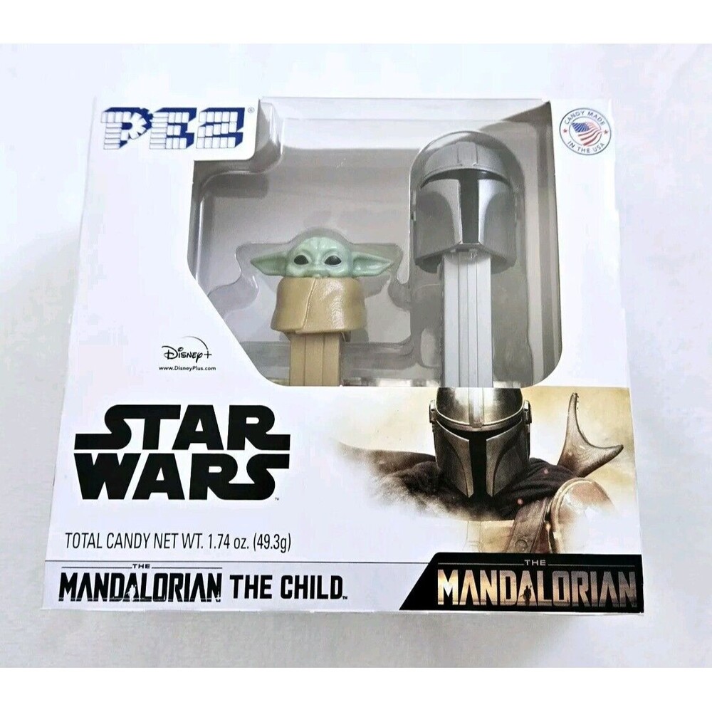 Star Wars PEZ  The Mandalorian and Grogu Baby Yoda The Child set NEW